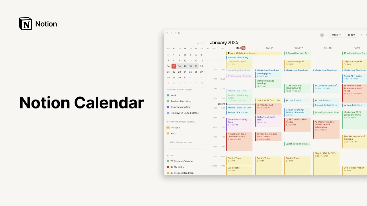 Notion Unveils Standalone Calendar App and Scheduling Tool Techzi
